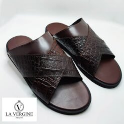 sandale marron crocro